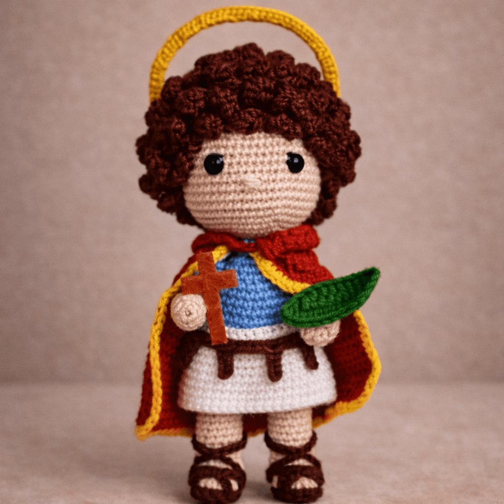 Amigurumi de Santa Clara