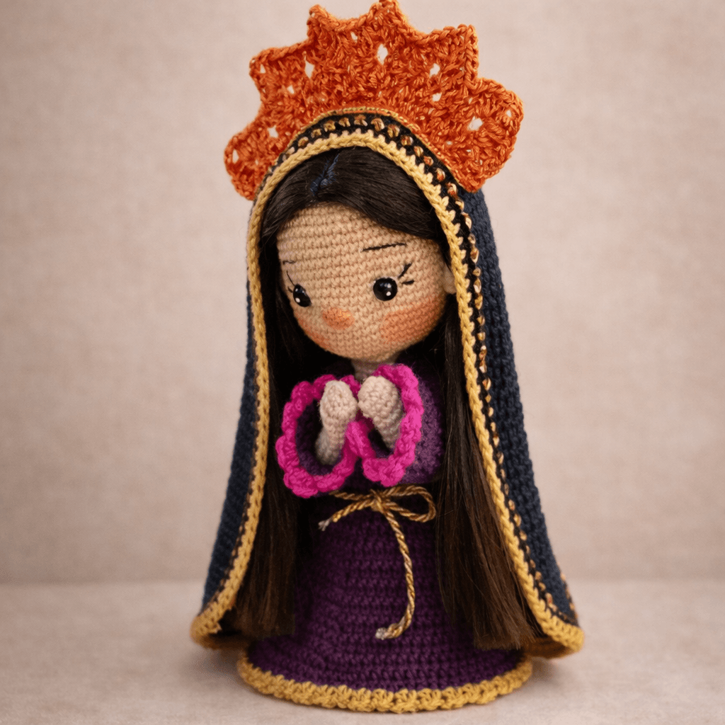 Amigurumi de Santo Antônio