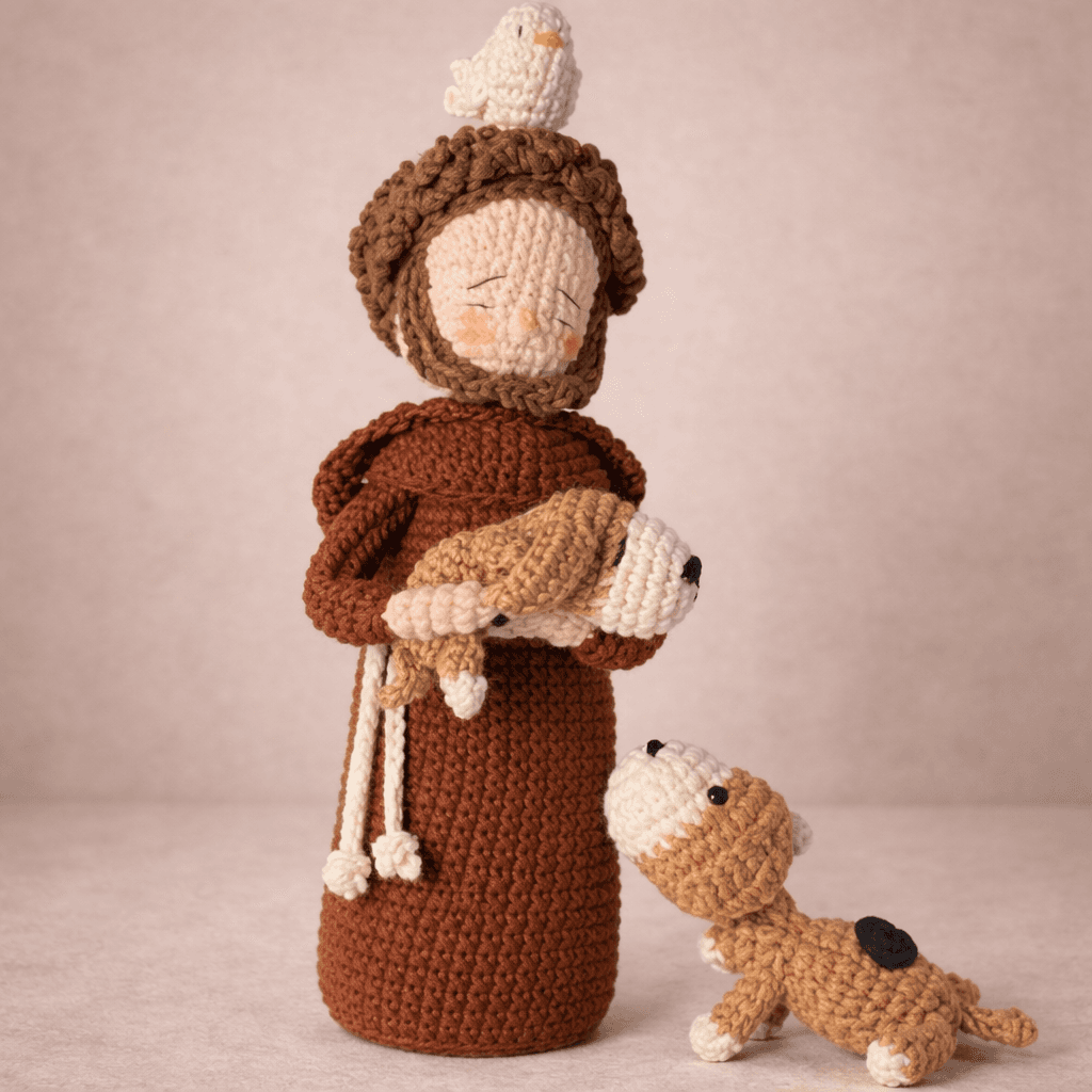 Amigurumi de Anjo da Guarda