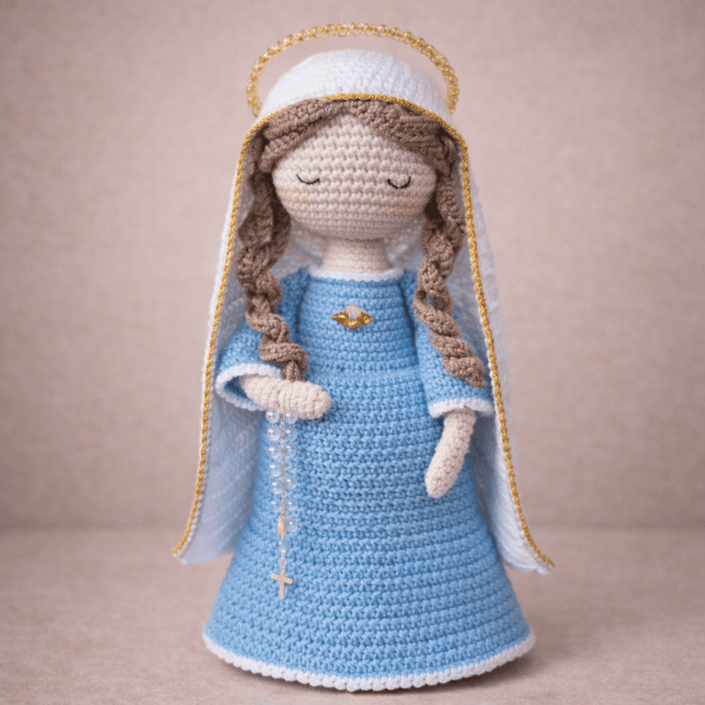 Amigurumi de São Bento