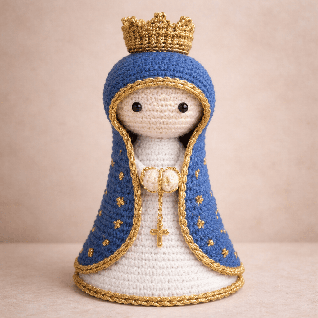 Amigurumi de Santa Rita