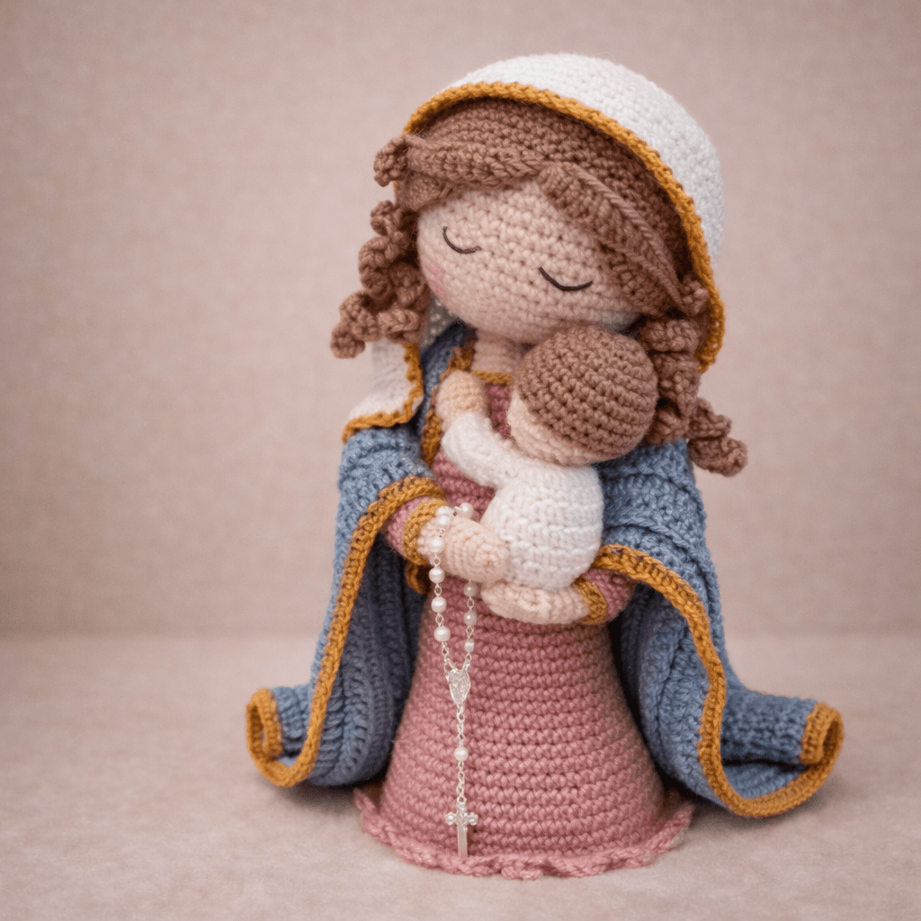 Amigurumi de Jesus Misericordioso